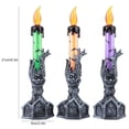 thumbnail image 1 of Flameless Candle, Simulation Candle Light Halloween Decoration Props Candle Light Flameless Candles Light  For Halloween Home Bar Decor, 1 of 8
