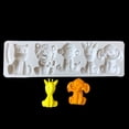 thumbnail image 3 of Molde Silicon Animalitos Fondant Manualidades Repostería, 3 of 5
