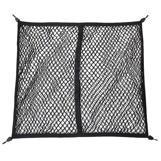 Dsscvnef Organisateur de Coffre de Voiture Robuste Clip de Fixation Crochet de Filet de Chargement Durable pour Intérieur Extérieur et Véhicule Solution de Rangement Sécurisée avec Design à Double Couche Quatre Chaises Table Autour Pince Pro Grand
