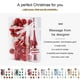 thumbnail image 5 of Kearding Paquete de 34 bolas de Navidad colgantes decorativos vacaciones Navidad colgante pared interior fotografía Fondo decoración Kits de decoración para fiestas Oro blanco, 5 of 6