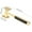 🔥 Gold_New#3023, variant on Meat Tenderizer Mallet Tool | Multi-Sided Aluminum Alloy Hammer for Pounding Meat, Shellfish, Steak | Textured & Flat Surfaces | Ergonomic Handle with Hang Hole | Hand Wash | 9.17x3.31in | 1 Piece