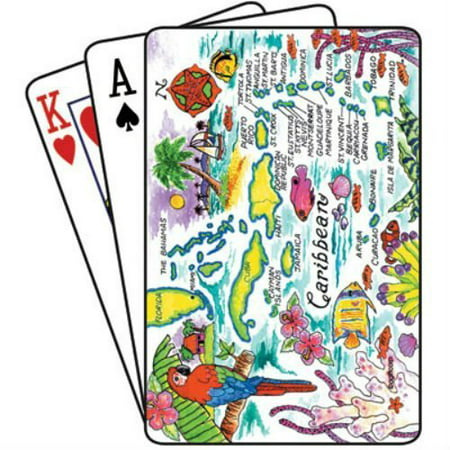 Caribbean Map Playing cards (Best Playing Cards In The World)