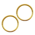 thumbnail image 6 of RUISINERY 2pieces Simulated Rattan Round Handle Replacement Decorative Handle For Craft Bags And Home Decors Projects, 6 of 7