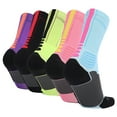 thumbnail image 2 of Basketball Socks Men Women Breathable Football Socks Sports Socks Cushioned Athletic Socks, 2 of 7