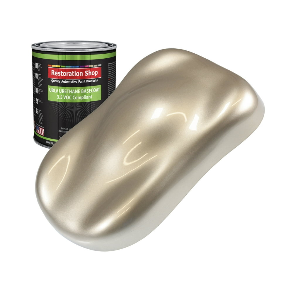 Cashmere Gold Metallic 1 Quart Low VOC URETHANE BASECOAT Car Auto Body