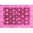 thumbnail image 1 of Ahgly Company Indoor Rectangle Oriental Pink Traditional Area Rugs, 5' x 7', 1 of 4
