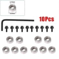 thumbnail image 2 of 11/21/22pcs Hex Key Wrench Router Bit Bearing Set 127mm Router Bits Ball Bearings Woodworking Milling Cutter Bearing Accessory, 2 of 5