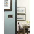 thumbnail image 2 of Amerock Bp36506 Candler Triple Rocker / Gfi Outlet Wall Plate - Bronze, 2 of 5