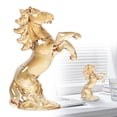 thumbnail image 2 of Getwin Desktop Items,Colorful Horse Crystal Ornaments,Horse Statue Year Of 2026 Figurine Hand Blown Glass Horses Collectible Figurine For Home Wealth Chinese New Year Decor, 2 of 6