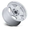 thumbnail image 2 of 17x8.5 Black Rhino BR031 Sol Glossy Silver Machined Face Wheel 5x5 (0mm), 2 of 3