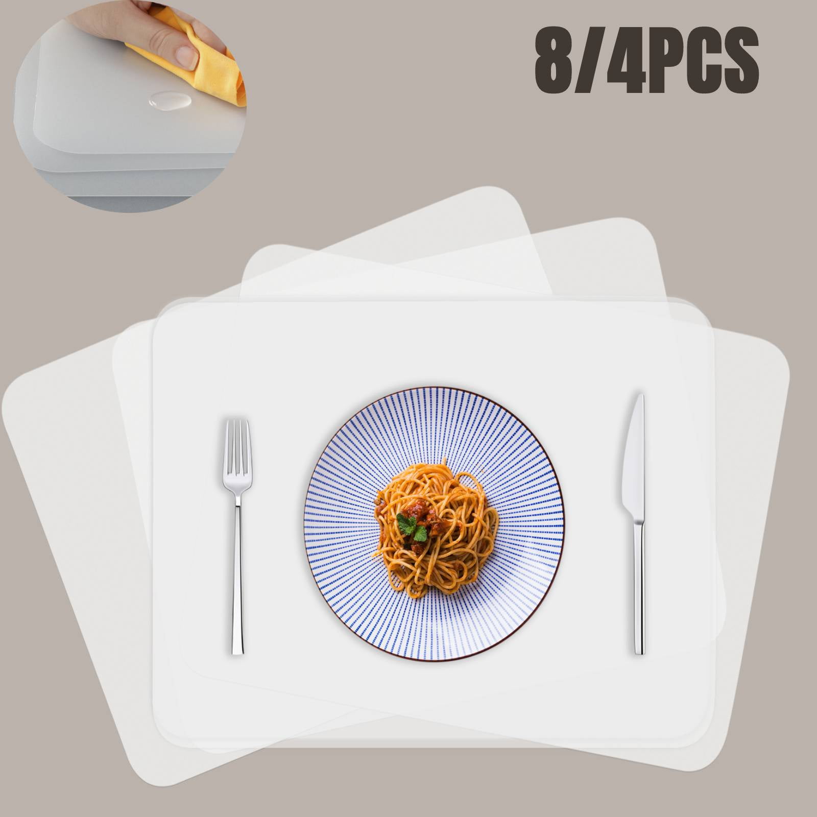 Details about   Waterproof Insulation Bowl Cotton Mat Placemat Table Dining Protector Kitchen US 