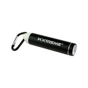 Xtreme 89131 2600mah Metallic Battery Bank With Carabiner Black