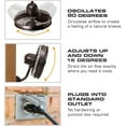 thumbnail image 3 of Mule Wet-Rated Oscillating 18" Fan with Remote, Wall Mount, & 3 Speeds, 52052, 3 of 12