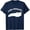 Navy, variant on Ontario Lake T Shirts For Men Short Sleeve Crewneck Casual Top Vintage Letter Print Loose Tees Summer Vacation Shirt