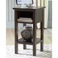 thumbnail image 2 of Ashley Marnville Storage End Table with USB Ports in Dark Brown, 2 of 4