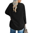 thumbnail image 2 of Sherrylily Women Plus Size Tops Long Sleeve Oversized Loose Casual Tunics XL-5XL, 2 of 4