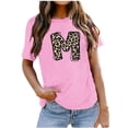 thumbnail image 1 of Birdeem T-Shirt Ample Imprimé pour Femmes, Manches Courtes, Blouse à Col Rond, Hauts Décontractés, 1 of 5