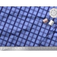 thumbnail image 3 of Soimoi Rayon Crepe Fabric Check Check Print Fabric by the Yard 46 Inch Wide, 3 of 3
