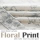 thumbnail image 3 of JINCHAN Cortina Visillo con Lazo y Volante en Lino Floral Gris 54", 3 of 9