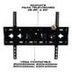 thumbnail image 2 of Soporte de Pared Articulado Para TV Virtual Zone Movible Inclinable 26 a 65 Pulgadas Negro, 2 of 7