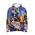 thumbnail image 2 of Demon Slayer Trendy Cartoon Men'S Fleece Hooded Hoodie, hoodies for women men with pockets,Fall Fashion 2025 Pullover Sweaters Winter Clothes, 2 of 9