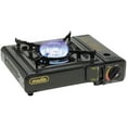 thumbnail image 1 of Black Outdoor Portable Tabletop Butane Burner, 1 of 2