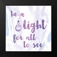 thumbnail image 2 of Adams, Sarah 12x12 Black Modern Framed Museum Art Print Titled - Words of Faith IV, 2 of 5