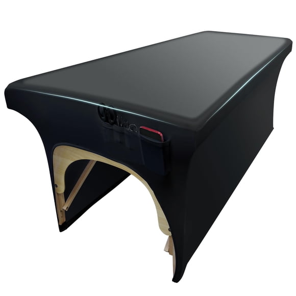 Lufyzora Housse de Lit en Cuir PU Essuyable pour Table de Massage, Imperméable et Réutilisable, Housse de Lit de Spa & Inodore et Haute Élasticité en Cuir Végan