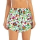 thumbnail image 2 of Balery Paisley Pantalones cortos deportivos para mujer con forro y dos bolsillos, elásticos, para entrenamiento, gimnasio, yoga-Medium, 2 of 7