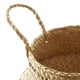 thumbnail image 4 of Cesta de algas marinas con asas Casafield - Maceta mediana de tejido natural para almacenamiento, ideal para decoración del hogar y como cubierta para maceta de interior, 4 of 7