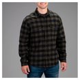 thumbnail image 2 of VORTEX Adult Male Timber Rush Flannel Long Sleeve Shirt, Color: Forest, Size: S, 2 of 5