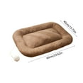 thumbnail image 5 of Fuebueo Dog Crate Pad Dog Bed Mat Blanket for Medium Dogs Washable Crate Mat for Dog Cages Kennel Pad Soft Flat Pet Cat Cushion Faux Fur Anti Slip, 5 of 6