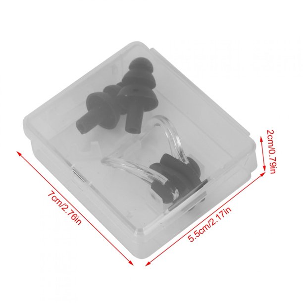 tapones para nadar, Los tapones para los oídos y el clip para la nariz que nadan, los tapones para los oídos para nadar los tapones para los oídos Clips impermeable para la nar Artículos Deportivos Octpeak No