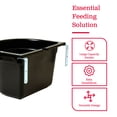 thumbnail image 4 of Little Giant 20 Quart Mountable Plastic Fence Feeder Bucket, Black, 4 of 11