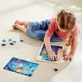 thumbnail image 7 of Hape: Ocean Rescue Puzzle - 48pc, Double-Sided Coloring Puzzle, 1 Side Pre-Colored Picture - 1 Side Outline Scenic Image To Color In, Kids Ages 4+, 7 of 7