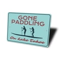 thumbnail image 4 of Gone Paddling Novelty Decor, Metal Wall Sign - 10x14 Inches, 4 of 4