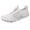 White, variant on lnmuld Men Women Barefoot Shoes, Breathable Mesh Shoes for Water Yoga Fitness Hiking Color:Yellow,Size:11.5
