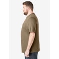 thumbnail image 3 of Boulder Creek By Kingsize Men's Big & Tall  Heavyweight Crewneck Pocket T-Shirt, 3 of 6