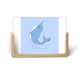 thumbnail image 1 of Pulverizador de delfines. Pantalla de escritorio fotográfica de madera, 1 of 4