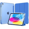 thumbnail image 1 of Funda MoKo Slim con tres pliegues para iPad de 11 y 10,9 pulgadas, color azul, 1 of 9