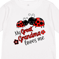 thumbnail image 4 of Inktastic My Great Grandma Loves Me with Cute Ladybugs Boys or Girls Long Sleeve Toddler T-Shirt, 4 of 5