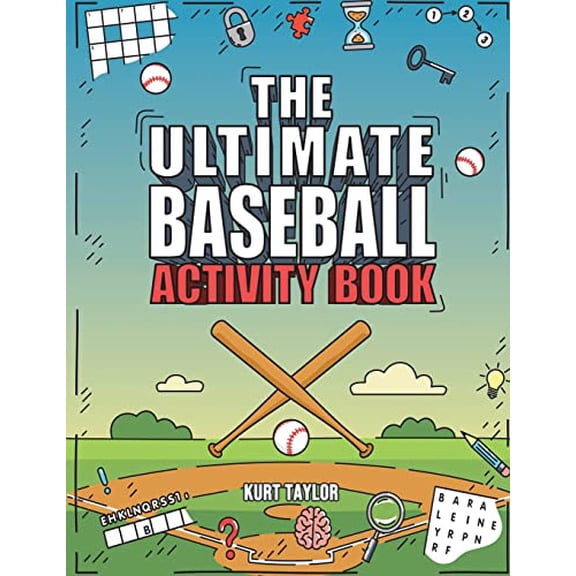 Pre-Owned The Ultimate Baseball Activity Book: Crosswords, Word Searches, Puzzles, Fun Facts, Trivia Challenges and Much More for Baseball Lovers! (Perfect Baseball Gift)