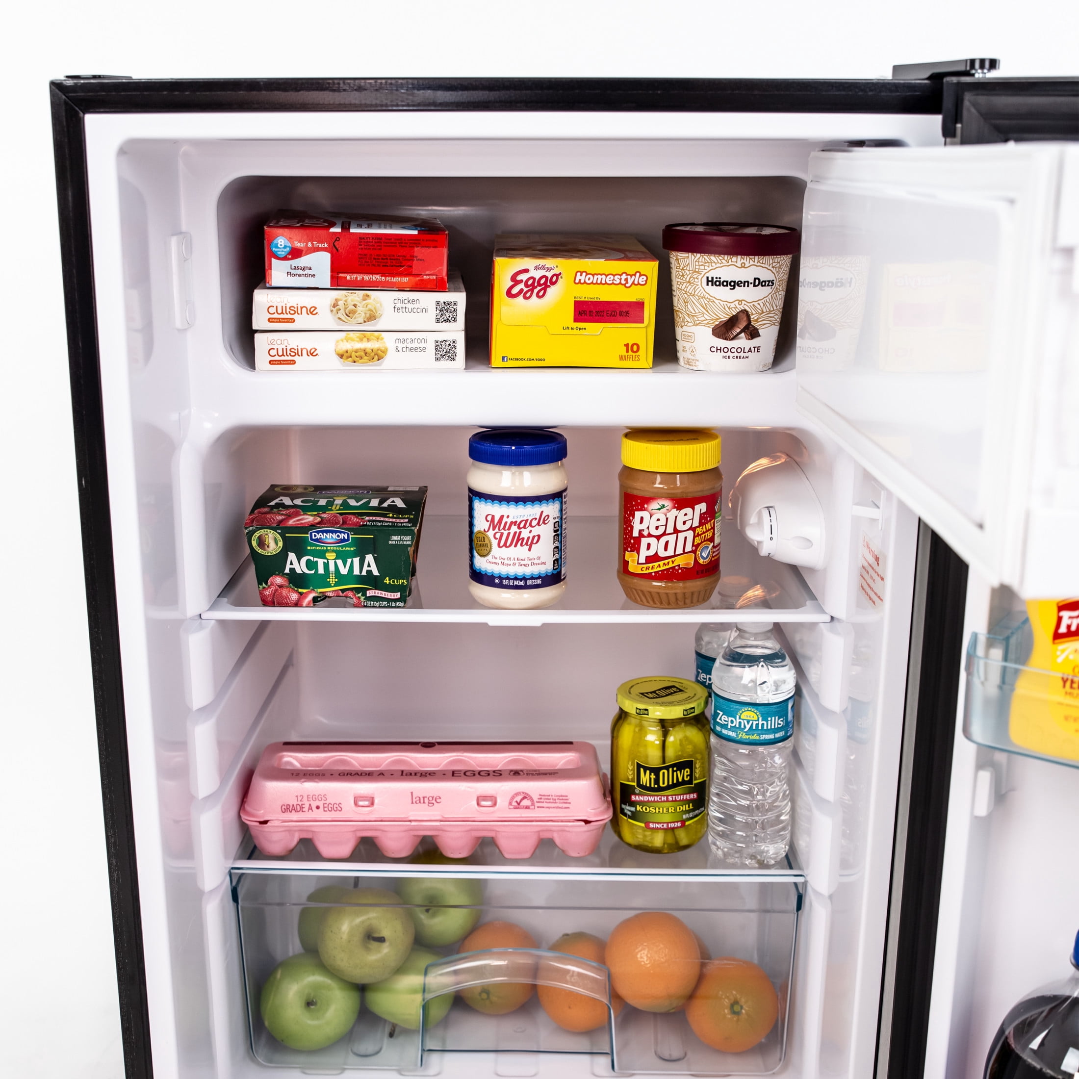 Avanti 4.5 cu. ft. Compact Refrigerator, Mini-Fridge, with True Freezer in Stainless Steel (RMX45B3S)