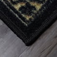 thumbnail image 2 of Mohawk Home Prismatic Damaris Black Traditional Ornamental Oriental Precision Printed Area Rug, 5'x8', Black & Tan, 2 of 5