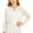 White, variant on Pretxorve Kids Girls Jacket Solid Hollow Out Button Front Long Sleeve Sun Protection Outerwear Sizes 6M-9Y