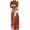 Brown dresses, variant on Wycnly Dresses for Women 2024 Fashion Summer Empire Waist One Shoulder Pleated High Slit Hem Tank Long Sundress Geometric Print Sleeveless Slash Neck Maxi Formal Dresses for Women Black XL