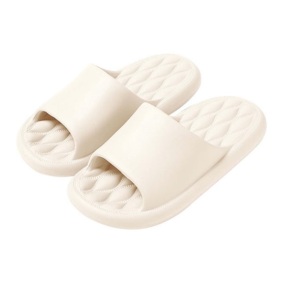 Men's Comfortable Slide Slippers With Sole For Home Bathroom And Leisure Use