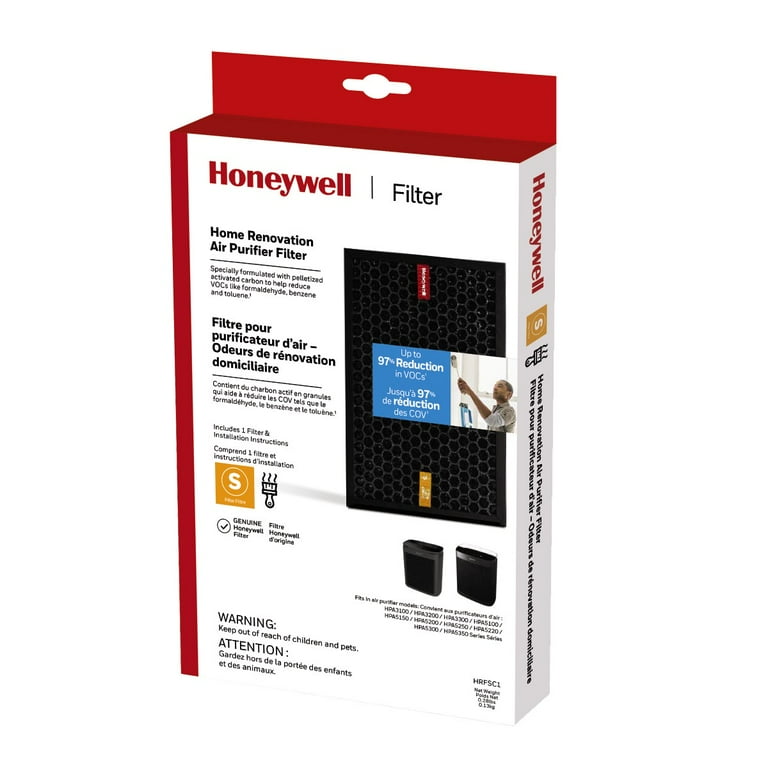 Honeywell Home Renovation Odor S Filter for HEPA Air Purifiers 10.6