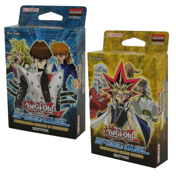 YuGiOh Cards Speed Duel Starter Decks SET OF 2 (Destiny Masters