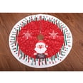 thumbnail image 4 of Amdohai Christmas Tree Skirt 80cm in Diameter Double-Layer Design Santa Snowman, 4 of 6